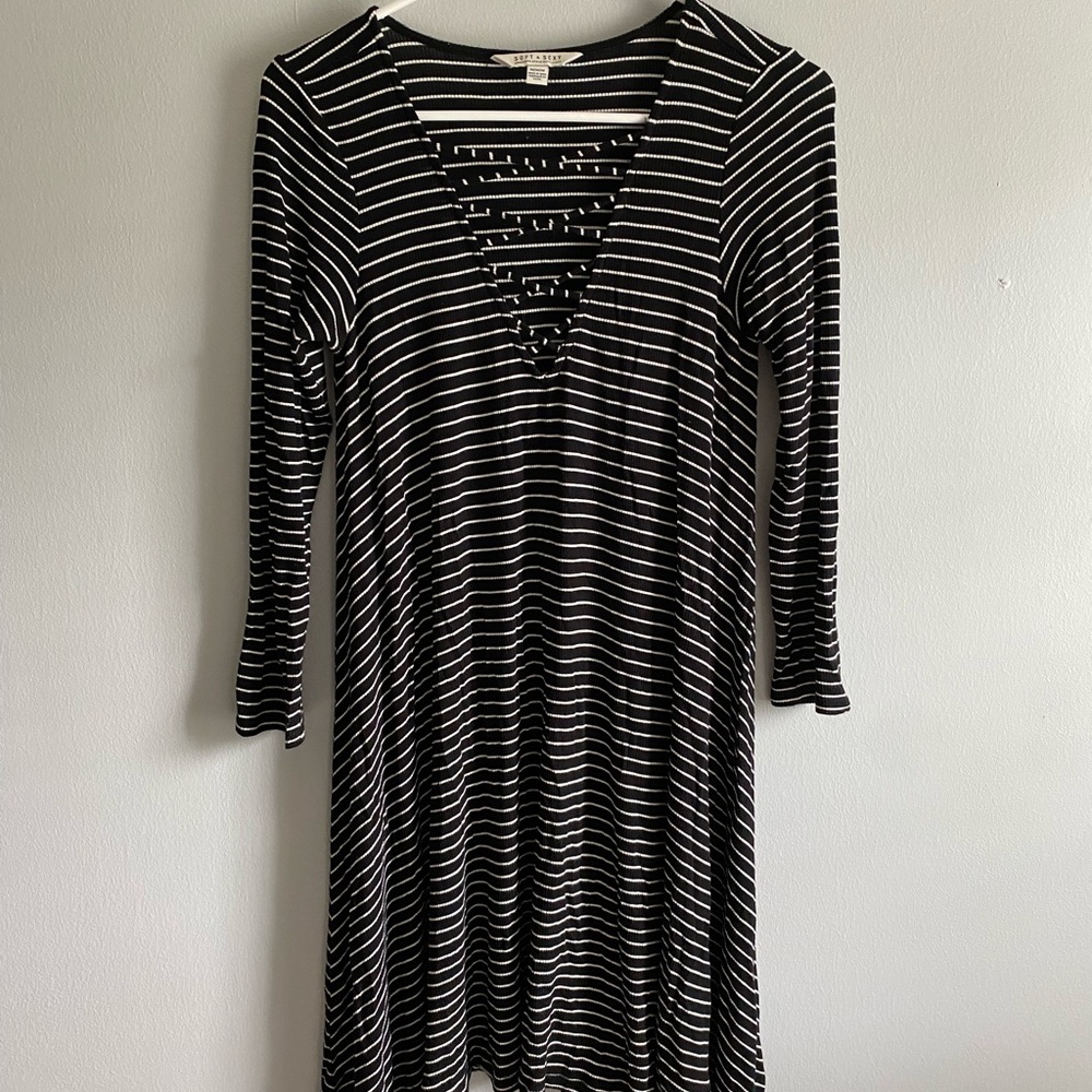 Black & white striped dress from American Eagle